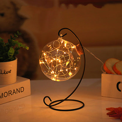 LED light wish bottle