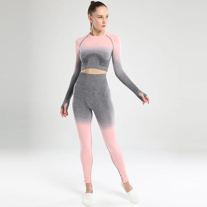 Seamless Fitness Yoga Suit