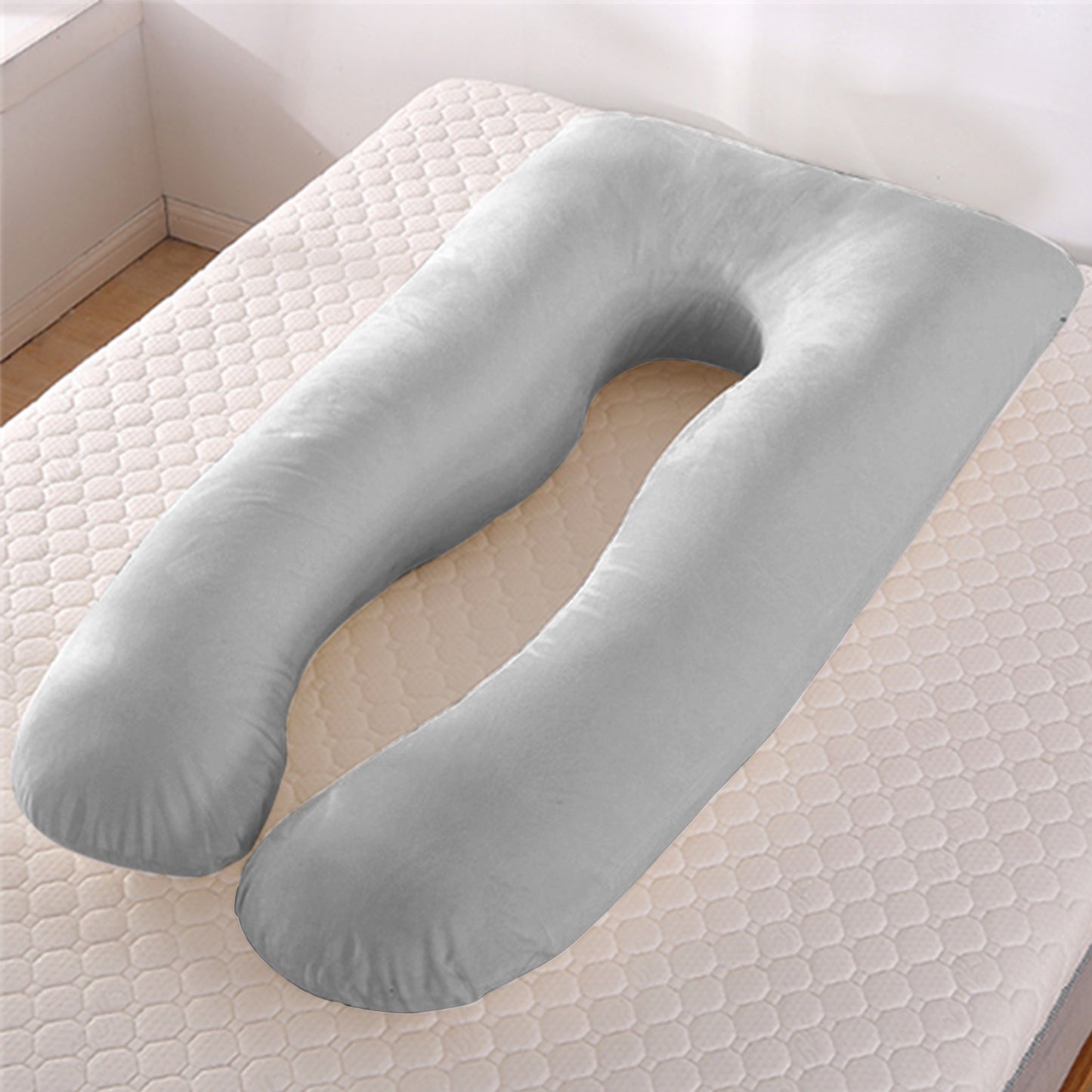 U Shape Maternity Pillows Pregnancy Ice Silk