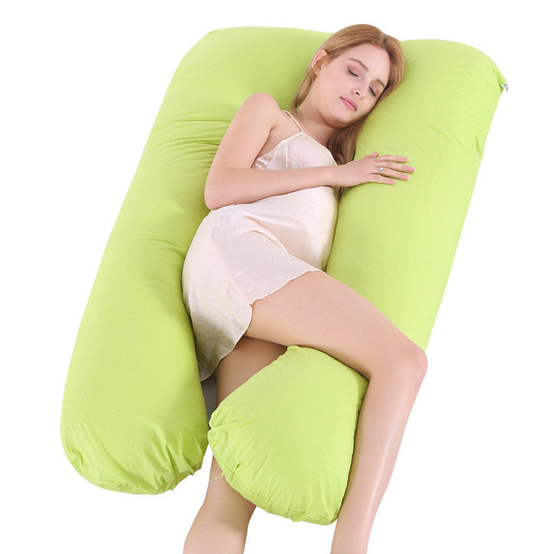 U Shape Maternity Pillows Pregnancy Ice Silk