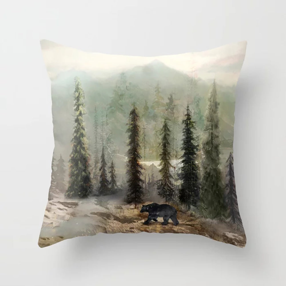 Plush Cushion Cover